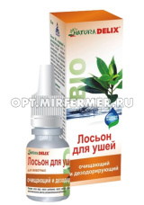 БИО Лосьон д/ушей очищающий и дезодорирующий DELIX NATURA BIO 2/12 