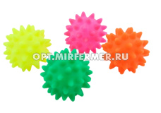 Игрушка резин Мяч игольчатый d6см 1/1/Амма/Китай