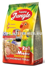 Корм д/декоративных птиц 350г Happy Jungle (Хеппи Джангл)/25