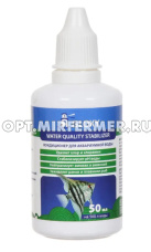 Кондиционер д/подготовки водопроводной воды Gloxy Water Quality Stabilizer 50мл на 500л/12