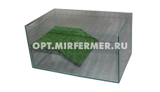 Аквариум террариум Черепашник 50л 50*30*35/стекло 1/1