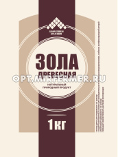 Зола древесная 1кг Декоративная коллекция 5/10/700 ПТК   