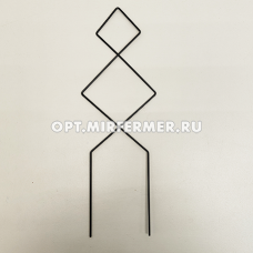Поддержка д/цветов Зигзаг 12,5*40 см