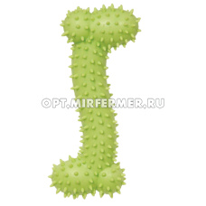 Игрушка резин Кость шипованная 16см/Китай