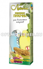 Лакомства д/попугаев Любимчик палочки Фрукт+яичные 2*40г 2/18