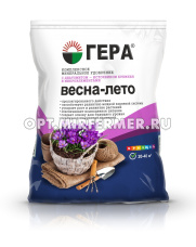 Весеннее 0,9кг Весна-лето универсальное минеральное удобрение с кремнием (NPK-12:8:8) 5/25/1050 Гера