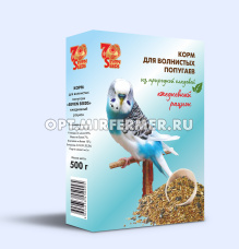 Корм д/попугаев волнистых стандарт 500г SEVEN SEEDS (Семь семян) 2/12