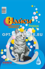 Наполнитель Найси Премиум Силикагель 4,5л/4