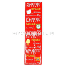 Пластины от комаров Комарофф Народный б/з (10шт в уп) 10/250 БФ