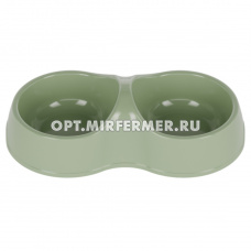 Миска пластик 0,2л Юта двойная 1/34