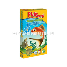 Корм д/рыб Рыбята Фито-Меню хлопья кор 10г 5/200/Зоомир