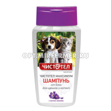 ВетА Шампунь д/щенков и котят антипаразитарный MAX Чистотел 180мл/36