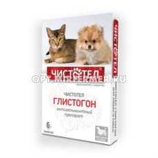 ВетА Глистогон д/животных Чистотел 6таб антигельминтик 1/65