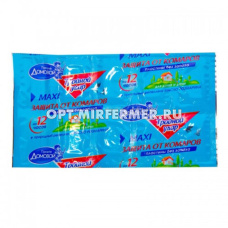 Пластины от комаров Домовой Прошка ( 10шт в уп ) 10/300 ДК