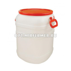 Бочка-канистра  30л круглый dгорл.25см с навесными ручками/4 