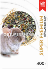 Корм д/шиншилл 400г SUPERPREMIUM SEVEN SEEDS (Семь семян) 2/12