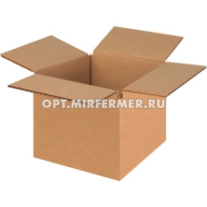 Картонная коробка 112*112*100мм, Т-22 бурый/20