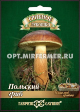 Мицелий Польский гриб на зерновом субстрате 15 мл DH (Гавриш)