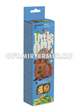 Лакомства д/морских свин,крол. и шиншилл Палочки с овощами 60г 2шт Little One(Литтл Ван) 2/8