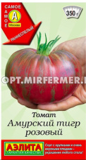 Томат Амурский тигр розовый 15шт Индет Ранн (Аэлита)