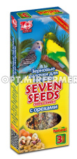 Лакомства д/попугаев палочки с орехом 90г 3шт SEVEN SEENDS (Семь семян) 2/22