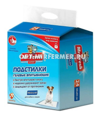 Пеленки (подстилки) Regular 60*60 (24шт) MF Expert /8