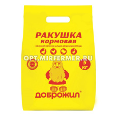 Ракушка кормовая 5кг Доброжил 4/208