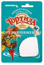 Лакомства д/черепах водн. Тортила-М минеральный блок с Ca+D3 30г/3/15/Зоомир