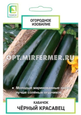 Кабачок Черный красавец 2г Зеленый Ср (Поиск) Огородное изобилие