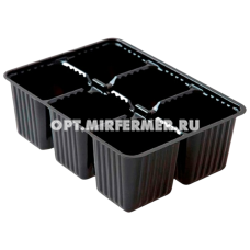 Кассета для рассады   6 ячейки (18*13,5*6)/50/400/ К / А.К.