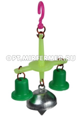 Игрушка д/птиц с колокольчиком 002 Бриллиант 5/300
