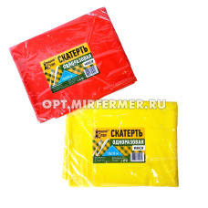 Клеенка/Скатерть столовая 120*220см в ассорт. МАКСИ ОДНОРАЗОВАЯ /80 ДС