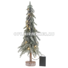 Ель искусственная с подсветкой, L20 W20 H51 см, (3хААА не прилаг.)