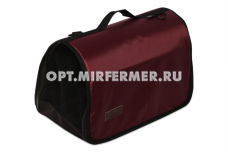 Сумка переноска Econom р-р 2 40*25*25см (бордовый) LM6506/Lion