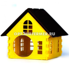 Домик д/хомяков 01 Бриллиант пластик 2/140