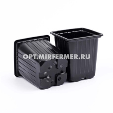 Горшок для рассады V-0,55л. 9*9*10 квадр/формованный/100/1500 А.К./АмТ