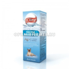Паста д/кошек Cliny д/вывода шерсти 30мл/40