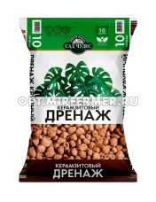 Дренаж керамзитный крупный 10л (8-20мм) Сад Чудес 1/110 Норд Палп