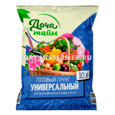 Грунт универсальный 10л Дача Тайм 5/5/240