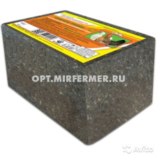Корм д/сх.птиц 2,5кг Рябушка брикет 1/4 КП 