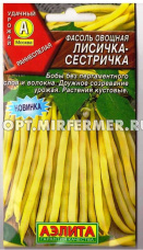 Фасоль Лисичка-сестричка желтая овощная 5г Ранн (Аэлита)