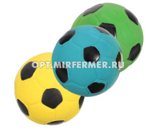 Игрушка резин Мяч футбольный d6,5см 1/1/Амма/Китай