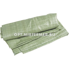 Мешок полипропиленовый 55*95см (на 50кг) для уборки строит. мусора зеленый/10/1000