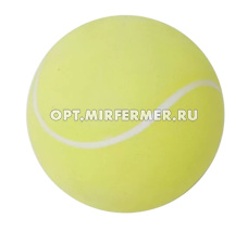 Игрушка резин Мяч теннисный 6,5см/Китай