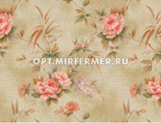 Клеенка на нетканой основе Мажор Розы на бежевом 1,4*20м.п/рул 559/2 Россия