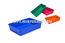 Туалет Дарэленд Прованс 42*30*10,5см б/рамки, глубокий (под наполнитель), цвет в ассорт. 1/1