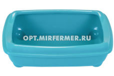 Туалет ZooM 43*30*12см с рамкой, глубокий 1/1