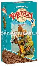 Корм д/черепах вод. Тортила-М гранулы 90г/904/24/Зоомир