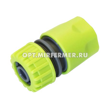 Коннектор д/шланга 3/4" с цанговым зажимом /5/240 Listok