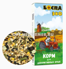 Корм д/крыс декоративных 400г БОСПА ЭКО 1/20